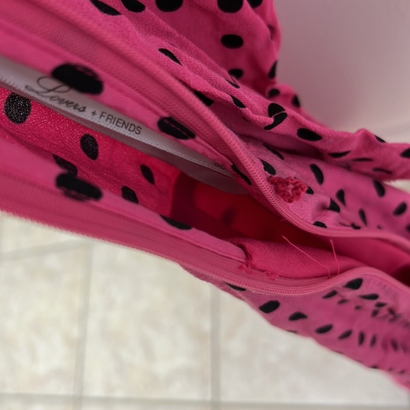 Lovers & Friends Pink Polka Dot Dress - Picture 9 of 12